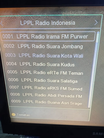 Daftar playlist radio stb