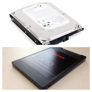 Penyimpanan SSD Dan Harddisk